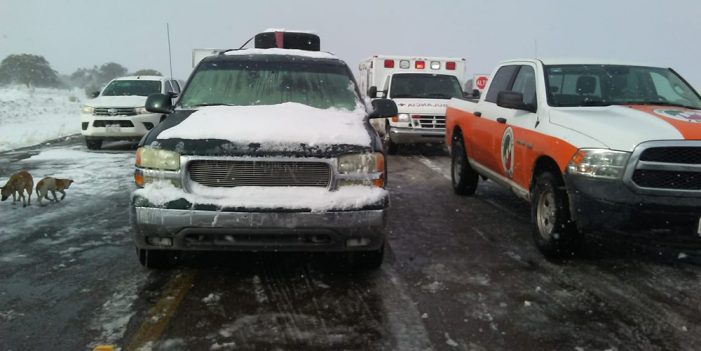 Cierran carreteras Ímuris- Cananea Agua Prieta-Janos