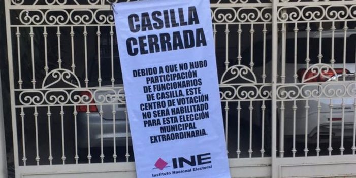 Sin funcionarios de casillas, elecciones de Monterrey