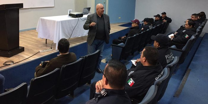 Continúa en Seguridad Pública capacitación a policías
