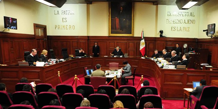 Nombrará Suprema Corte nuevo presidente