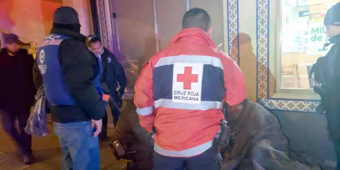 Resguardan a indigentes ante bajas temperaturas