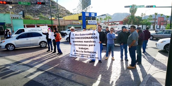 Debe Gobierno de Sonora suspender convocatoria de Transporte Público