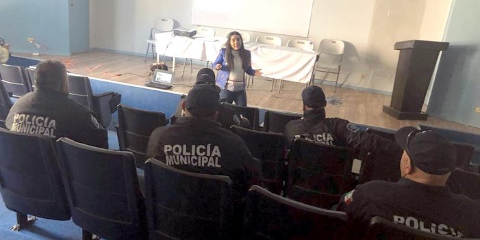 Imparten cursos a Policía de proximidad ciudadana