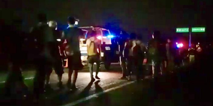 Caravana migrante se dispersa en la costa de Chiapas
