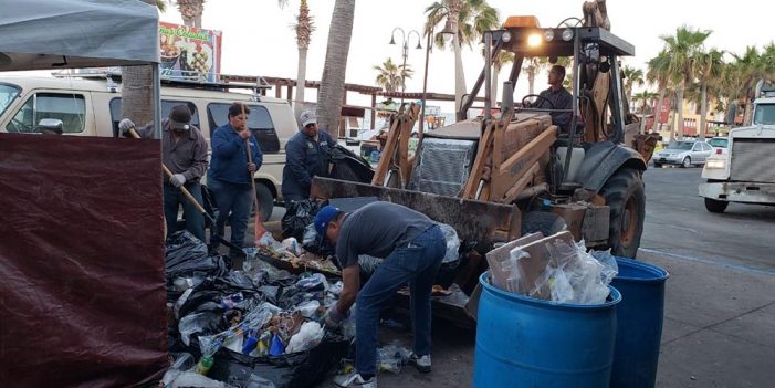 Turistas generan 48 toneladas de basura en Puerto Peñasco
