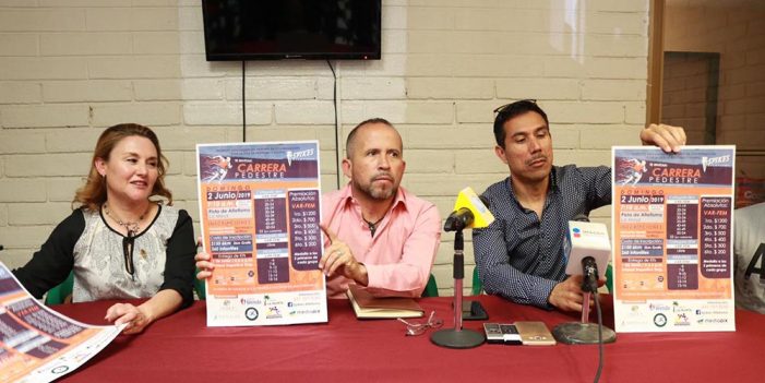 Convocan a carrera pedestre en La Mesa