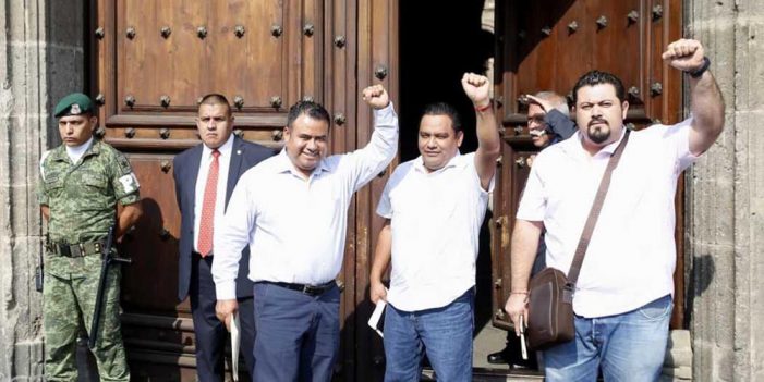 AMLO y CNTE dialogan por Reforma Educativa en Palacio Nacional