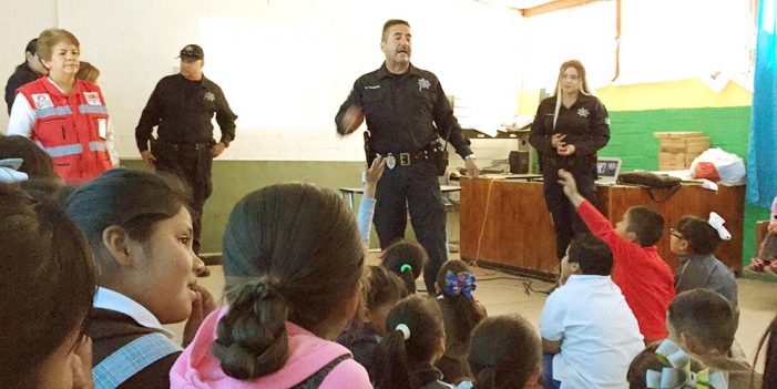 Realizan acciones de proximidad policial en áreas rurales