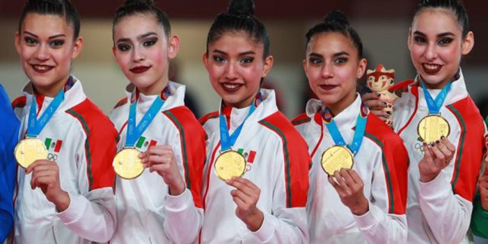 Histórico oro para México en gimnasia rítmica