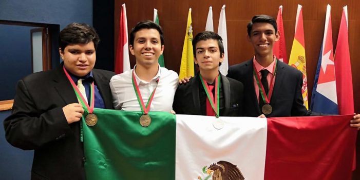Conquista alumno del Cobach bronce en Iberoamericana de Química
