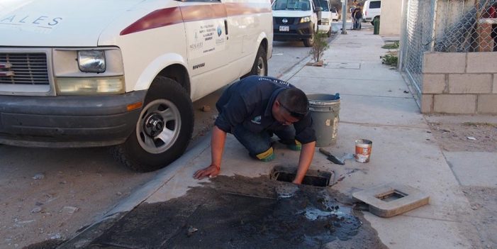 Realizan operativo para detectar tomas clandestinas de agua en Misión de Anza