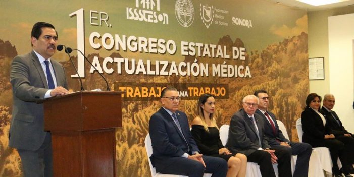 Inicia primer congreso estatal de actualización médica de Isssteson