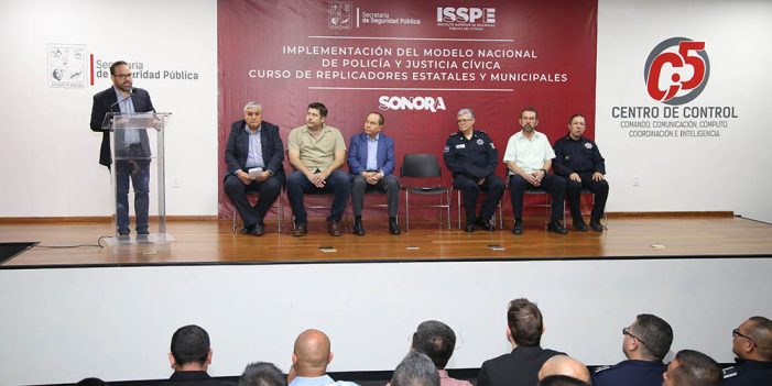 Policías estatales y municipales serán replicadores en Justicia Cívica