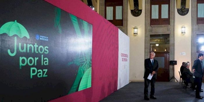 Anuncia AMLO “toda la fuerza del Estado” contra adicciones