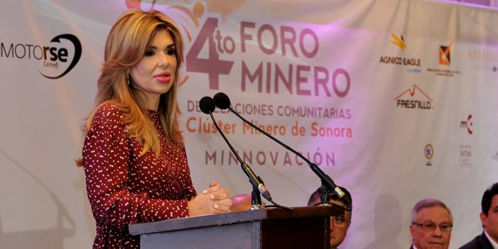 Necesario el apoyo a comunidades mineras: Gobernadora