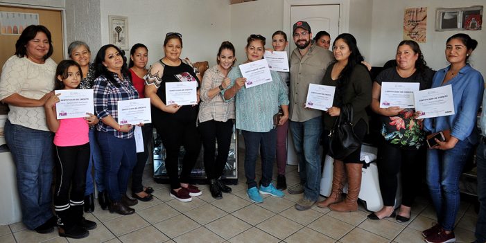 Benefician a mujeres de San Luis Río Colorado con programa “Soy pilar”