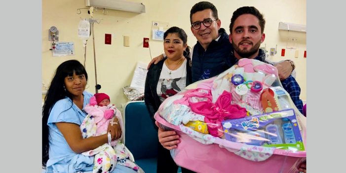 Presenta Salud Sonora a Bebés Navidad 2019