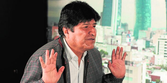 Llegué por la Patria, no por la plata: Evo Morales