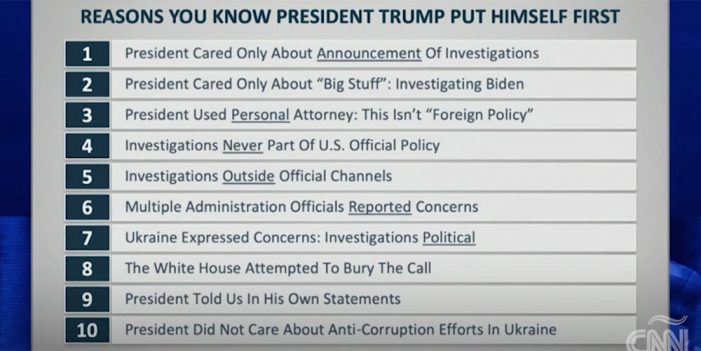 Avanza juicio político contra Donald Trump