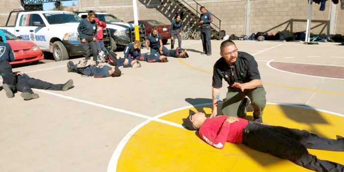 Capacitan a integrantes de Heptatlón en primeros auxilios