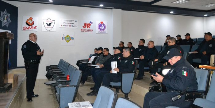 Reinicia Seguridad Pública programa de capacitación