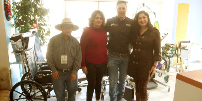 Recibe Gobierno municipal donativo ortopédico de la Fundación PPEP