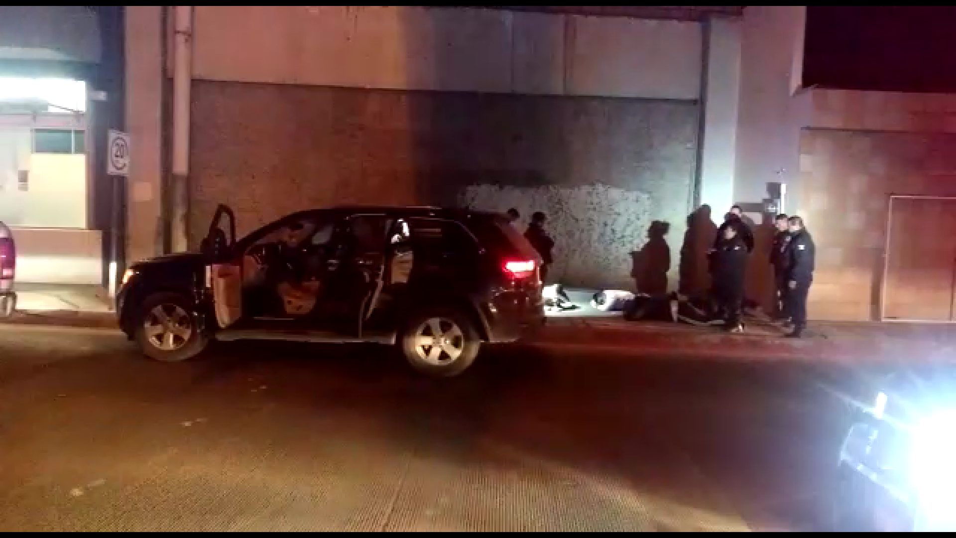 Tres capturados y un vehículo asegurado
