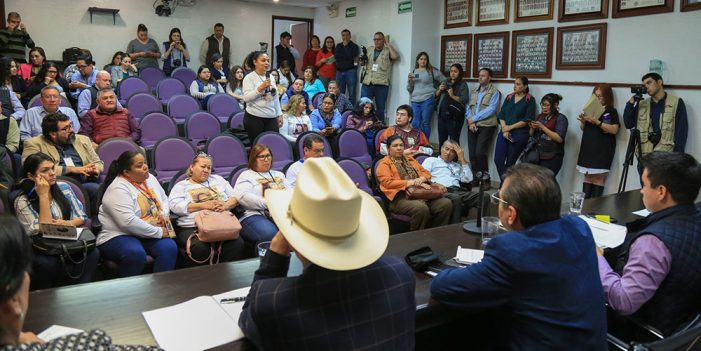 Escuchan a ciudadanos en Comisión de justicia y derechos humanos del Congreso