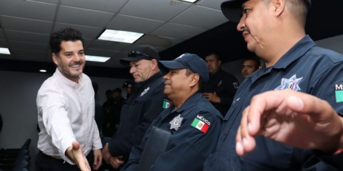 Policía de Nogales reitera lealtad al Presidente Municipal