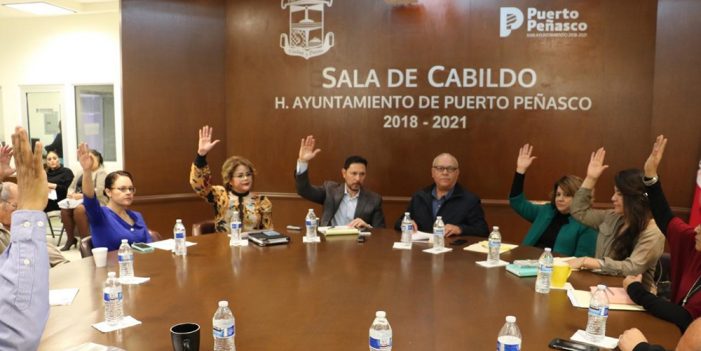 Cabildo de Puerto Peñasco a favor de “El nueve nadie se mueve”
