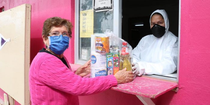 Entrega Gobierno de Peñasco apoyo alimentario a familias vulnerables