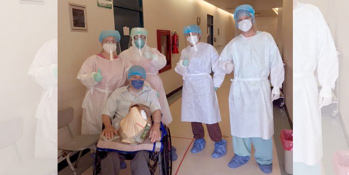 Adulto mayor de Puerto Peñasco se recupera del #Coronavirus