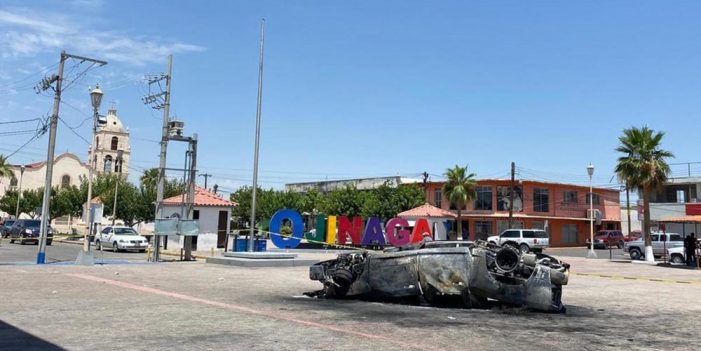 Protestan en Ojinaga por entrega de agua a EU