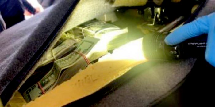 Decomisan más de 115 mil dólares en aduanas