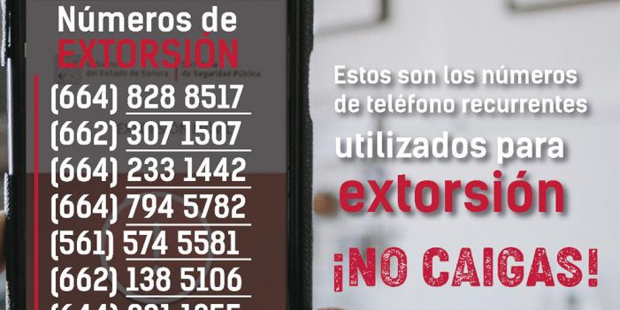 Ofrecerá SSP capacitación virtual contra extorsión telefónica
