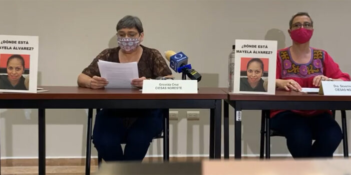 ¿Dónde está Mayela Álvarez?