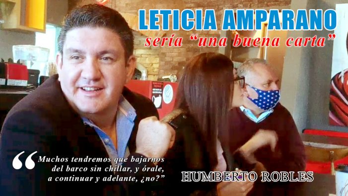 Leticia Amparano sería “una buena carta”
