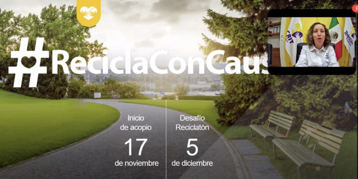 Apoyará Cedes programa de reciclaje a favor de #Teletón2020