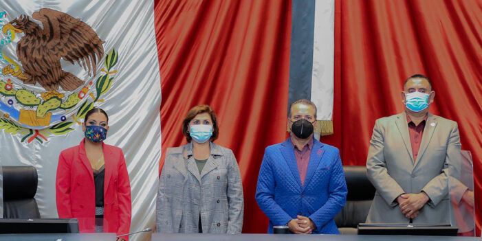 Instalan mesa directiva de diputación permanente