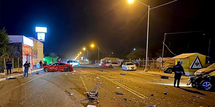 Muere automovilista en choque múltiple