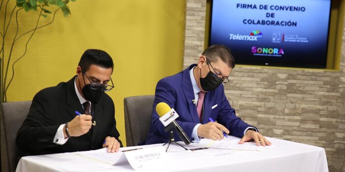 Firman convenio de colaboración Cofetur y Telemax Sonora