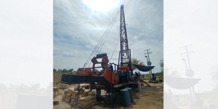 Registra avance del 40% nuevo pozo en San Pedro