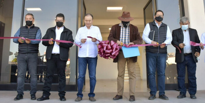 Inaugura Durazo obras heredadas de Pavlovich