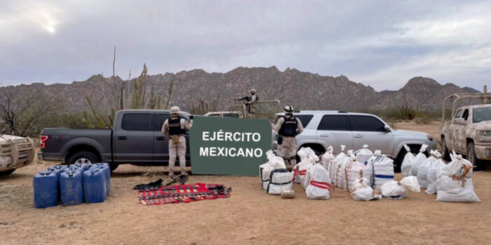 Con Black Hawk realizan operativo militar en Sonora