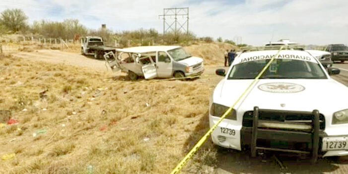 Seis muertos en accidente carretero