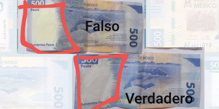 ¿Te ha dado el cajero un billete falso?