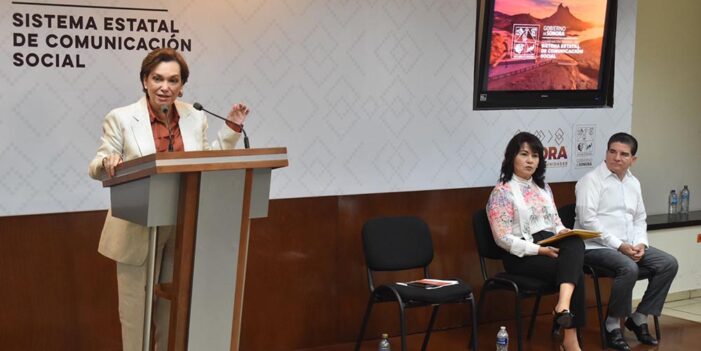 Dolores del Río informa resultados de acciones en Cajeme