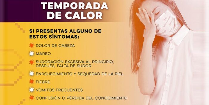 Llaman a prevenir deshidratación y golpes de calor