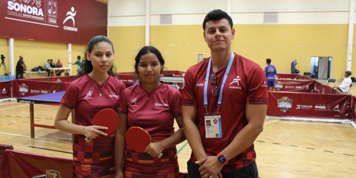 Sonora gana Oro en tenis de mesa