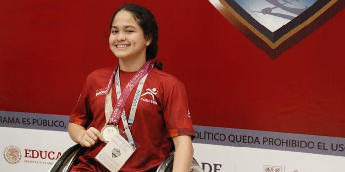 Rosita Rascón cumple reto al ganar medallas paranacionales